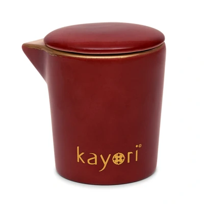 Afbeelding van Kayori Massagekaars Keramiek 180gr Shincha