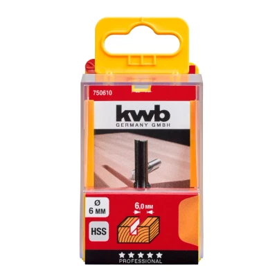 Afbeelding van Gleuffrees HSS 6.0 mm blister KWB