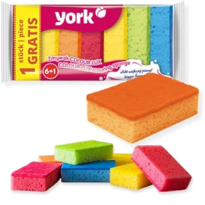 Afbeelding van Schuurspons set KLEUR 6 + 1 stuks