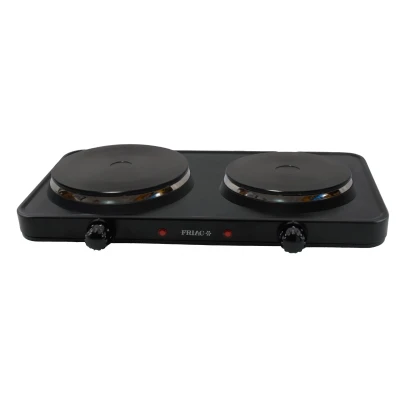 Afbeelding van Friac Ec 2504 Electr.kookplaat 2 Pl Zwart