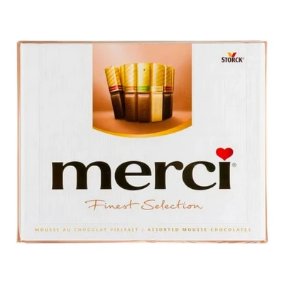 Afbeelding van Merci Finest Sel Mousse 10x210g