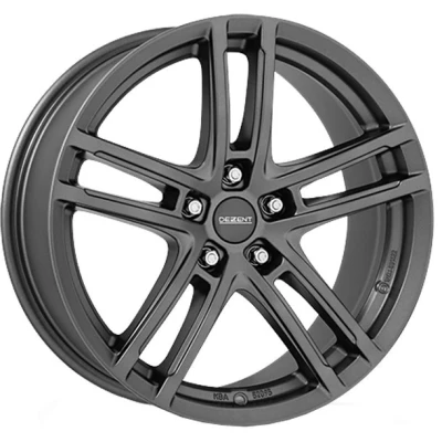 Afbeelding van DEZENT 5 gat 16duim 112mm lichtmetalen Velg TZ c graphite graphit matt TTZZ8GA22CE
