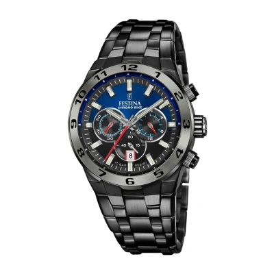 Afbeelding van Festina Special Editions Chronograaf, Heren, Maat: One Size, Blue