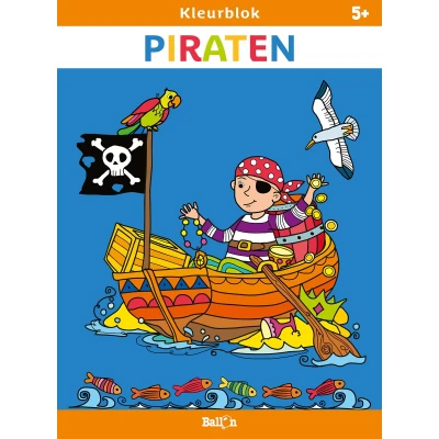 Afbeelding van Kleurblokken 1 Kleurblok Piraten
