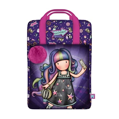 Afbeelding van Schoolrugzak Gorjuss Up and away Paars (25 x 36 10 cm)