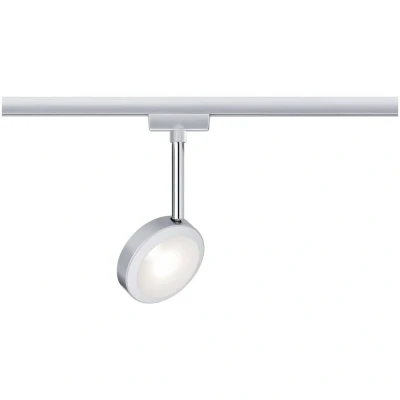 Afbeelding van Paulmann URail Discus 230V railsysteem lamp LED vast ingebouwd 5 W Chroom (mat)