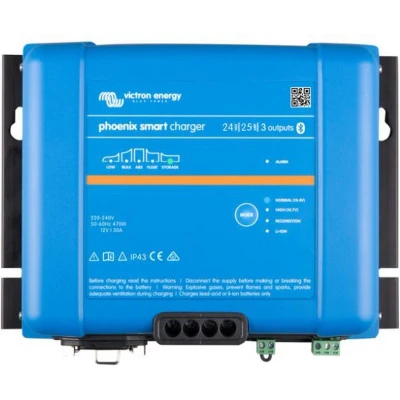 Afbeelding van Phoenix smart ip43 charger 24/25 (3) 120 240v