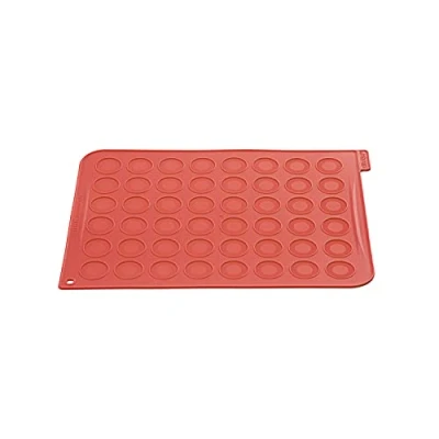 Afbeelding van Silikomart Mac01 Silicone Mat N.48 Macarons Ø 35 300x400 Mm