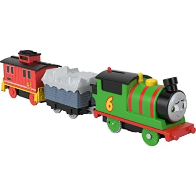 Afbeelding van Thomas and Friends HHN44 Percy Gemotoriseerde aangedreven trein met motor en rem voor kinderen vanaf 3 jaar
