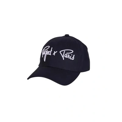 Afbeelding van Project X Paris Basic pet, zwart, één maat, zwart.