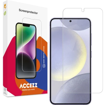 Afbeelding van Accezz Screenprotector Geschikt voor Samsung Galaxy S24 Plus Gehard Glas