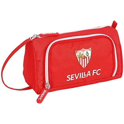 Afbeelding van Schooletui met Accessoires Sevilla Fútbol Club Rood (32 Onderdelen)
