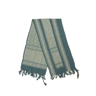 Afbeelding van Brandit Shemag Scarf petrol/khaki One size Sjaal Blauw/Groen