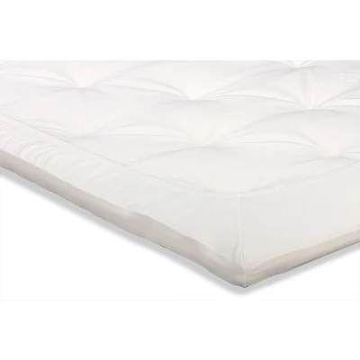Afbeelding van Beter Bed Select Hoeslaken Jersey topper 180 x 200/210/220 cm off white