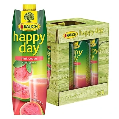 Afbeelding van Rauch Happy Day Pink Guave 6 pack (6 x 1 liter)