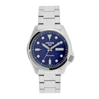 Afbeelding van Seiko heren 5 Sports Automatic horloge SRPE53K1 in de kleur Zilver
