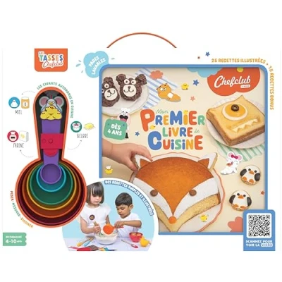 Afbeelding van Chefclub Kids Mijn eerste kookboek met maatbekers
