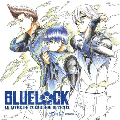 Afbeelding van BLUE LOCK LE LIVRE DE COLORIAGE OFFICIEL