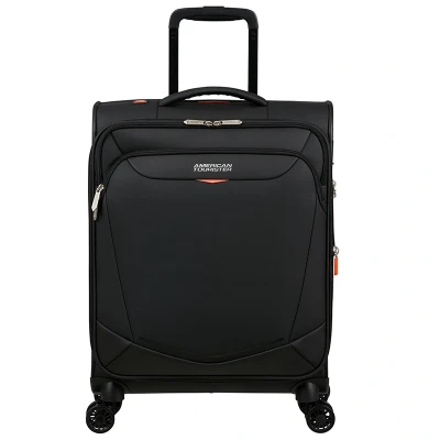Afbeelding van American Tourister Summerride Spinner S Exp TSA black Zachte koffer