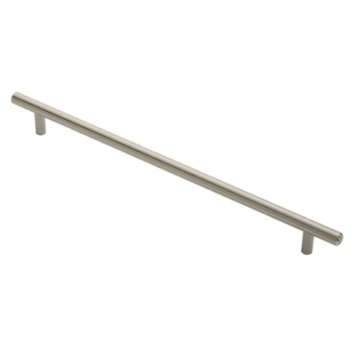 Afbeelding van Fingertip Designs Stalen T Bar greep 348 mm satijn nikkel