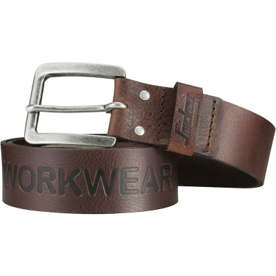 Afbeelding van Snickers 9034 Leren Riem Chocolate (Bruin) L