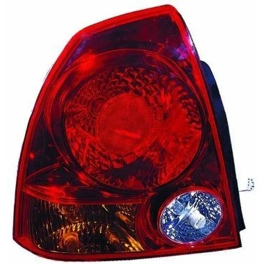 Afbeelding van ABAKUS 221 1915R UQ Achterlicht rechts P21/5W, P21W, W16W Rood Zonder lamphouder, gloeilamp