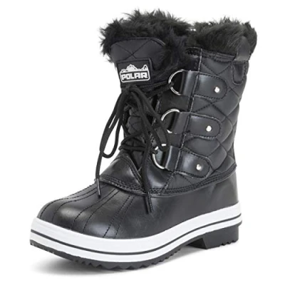 Afbeelding van Dames Snowboot gewatteerde korte winter sneeuw regen warme waterdichte laarzen 8 BLL41 YC0023