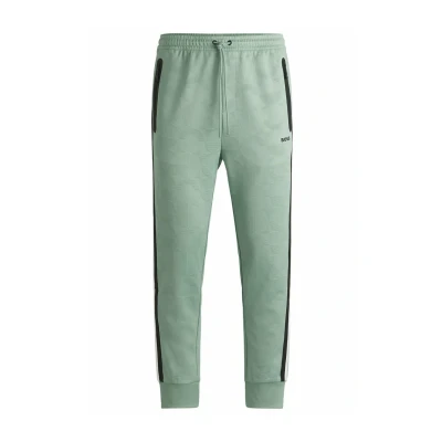 Afbeelding van BOSS Trainingsbroek, Heren, Maat: Large, Open green seventeen
