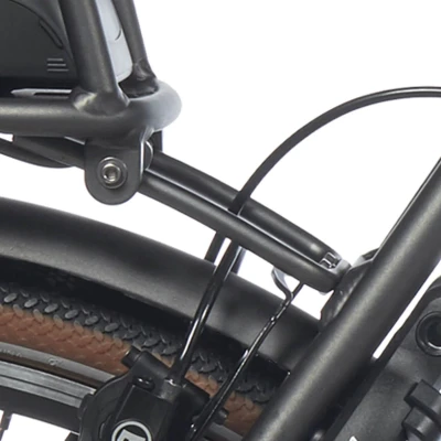Afbeelding van Cortina dragerbracket E U4 eclips black matt 150mm