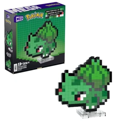 Image de Jeu de construction Mega Bulbizarre Pixel Art