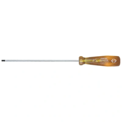 Afbeelding van C.K Elektronica Platte schroevendraaier Kopbreedte: 3 mm Koplengte: 200 DIN 5264, ISO 2380 2
