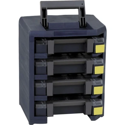 Afbeelding van Raaco Assortimentsdoos HandyBoxxser Met 4 stuks Boxxser 55 Sorteerdozen 247 x 290 432 mm 137942