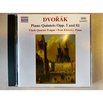 Afbeelding van Ivan Klánsky, Vlach Quartet Prague Dvorák: String Quintets Opp. 5 &amp; 81 (CD)