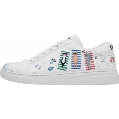 Afbeelding van DOGO Ace Dames Sneakers Cats on the Beach 36