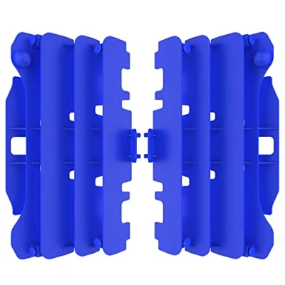 Afbeelding van Polisport Radiateur Lamellen Yamaha YZ250F YZ450F 2007 2009 Blauw
