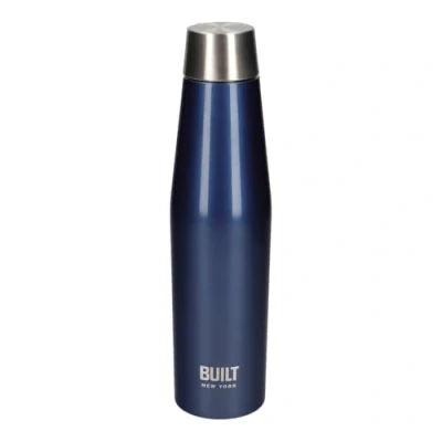 Afbeelding van BUILT New York Dubbelwandige Thermosfles, 0.54 Liter, Blauw