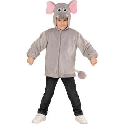 Afbeelding van &quot;Vest met capuchon olifant voor kinderen Kinderkostuums 86/92&quot;