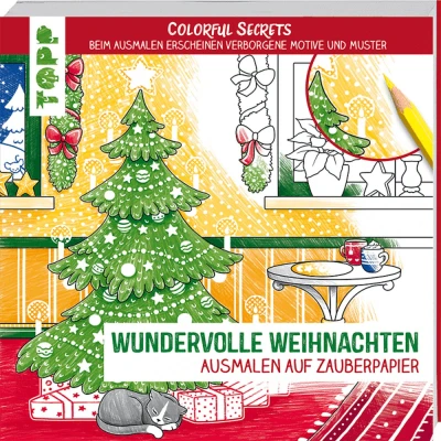 Afbeelding van Pitz, N: Colorful Secrets Wundervolle Weihnachten (Ausmale