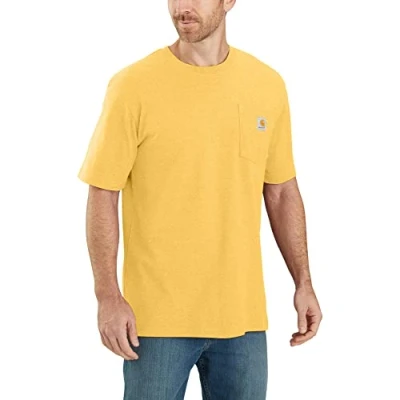 Afbeelding van Carhartt K87 Pocket S/S T Shirt Sundance Heather S