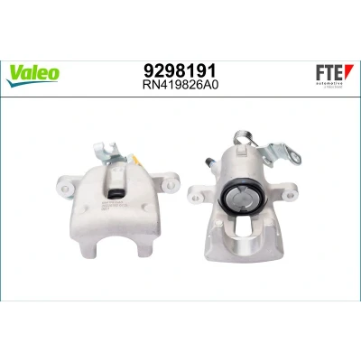 Afbeelding van FTE 9298191 Remklauw Grijs Aluminium Achteras rechts Zonder houder OPEL: Zafira B