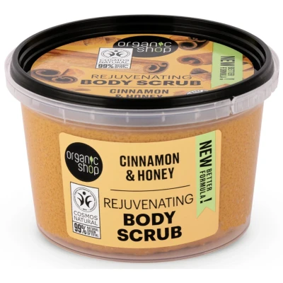 Afbeelding van Organic Shop Rejuvenating Body Scrub Cinnamon 250 ml