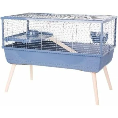 Afbeelding van Zolux Neolife 100 Knaagdierkooi Dierenverblijf 99x54x79 cm Blauw