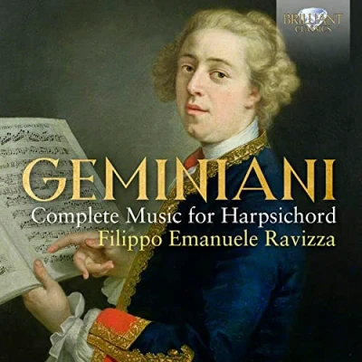 Afbeelding van Filippo Emanuele Ravizza Geminiani: Complete Music For Harpsichord (3 CD)