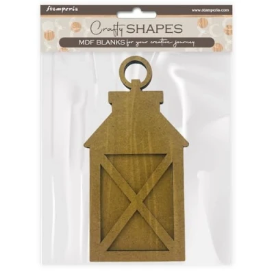 Afbeelding van Stamperia MDF Crafty Shapes Blanks Golden Harmony Lantern (KLSM23)