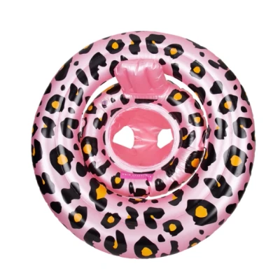 Afbeelding van Swim Essentials Baby Float 0 1 jaar Rose Gouden Panterprint