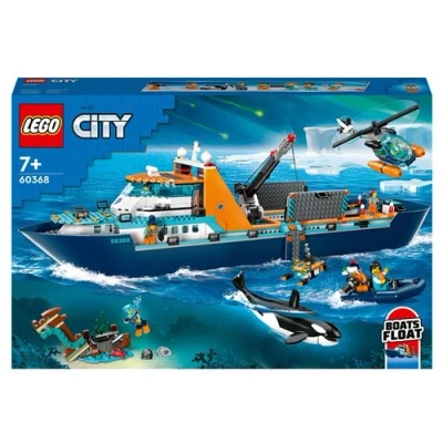 Image de LEGO® City 60368 Le navire d’exploration arctique