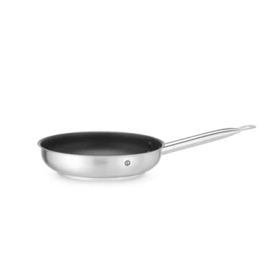 Afbeelding van Hendi Koekenpan met antiaanbaklaag zonder deksel, RVS, 25(b)x49(d)x4,5(h)cm, 835401