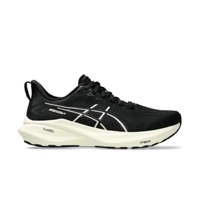 Afbeelding van Asics GT2000 13 Stabiliteit hardloopschoenen, Dames, Maat: 40.5, Black/white Textiel/ synthetisch