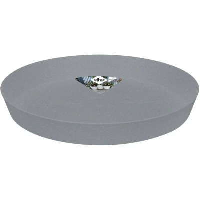 Afbeelding van Elho Loft Urban Schotel Rond 28 voor Buiten Ø 27.5 x H 3.5 cm Living Concrete