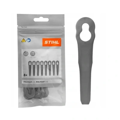 Afbeelding van STIHL Set PolyCut Messen Oranje 8 st Snijgarnituur Geschikt Voor Maaikop Kunststof Kantenmaaiers/Bosmaaiers/Grastrimmers